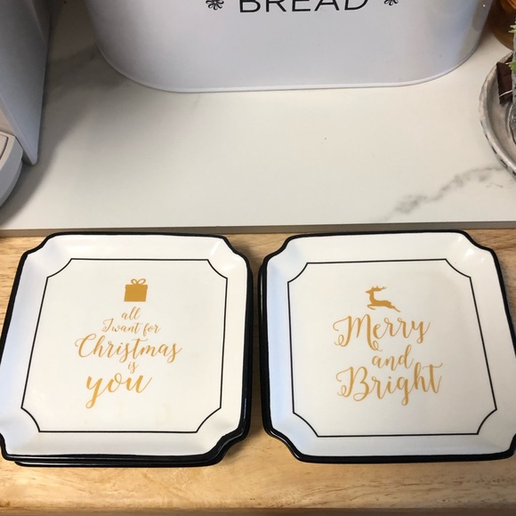 🎖🌹XMAS APPETIZER PLATES🌹 - Picture 2 of 8